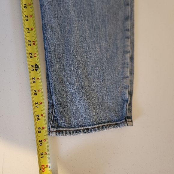 Silver Jeans Dad Jean Light Wash Stretch Loose 90s Straight Leg Womens Size 25 - Picture 12 of 13